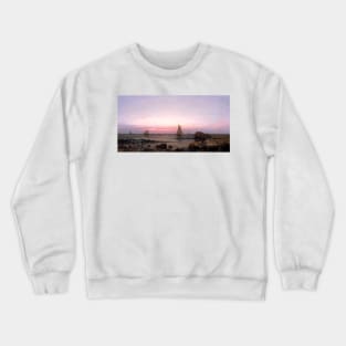 Sailing off the coast Crewneck Sweatshirt